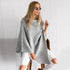 Mid-length fashionable cape shawl bat shirt - ROUTINE FASHION